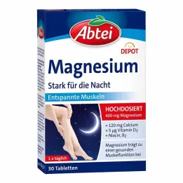 Abbey Magnesium Strong for the Night Depot tablete, 30 kom