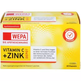 WEPA Vitamin C+cink kapsule, 60 kom