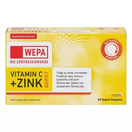 WEPA Vitamin C+cink kapsule, 60 kom
