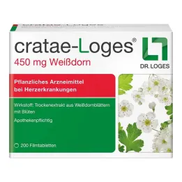 cratae-Loges 450 mg glog filmom obložene tablete, 200 kom