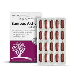 BEST EDITION Sambuc Aktiv tvrde kapsule, 60 kom