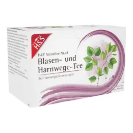 H&amp;S® filter vrećice čaja za mjehur i mokraćne putove, 20 x 2 g