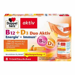 Doppelherz B12 + D3 Duo Active Ampule za piće, 8 kom