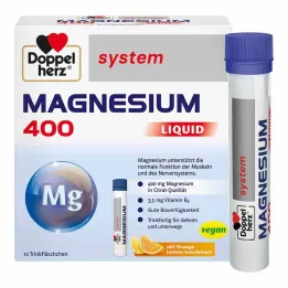 Doppelherz Magnesium 400 Liquid System ampula za piće, 10 kom