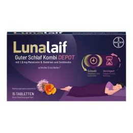 Lunalaif Good Sleep Combi Depot tablete, 15 kom