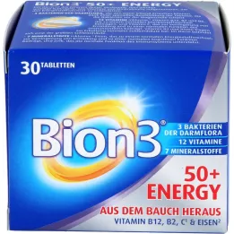 BION3 50+ energetskih tableta, 30 sati