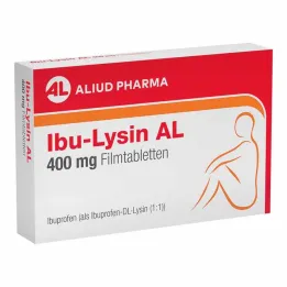 Ibu-Lysine AL 400 mg filmom obložene tablete, 10 kom