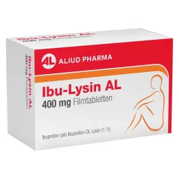 IBU-LYSIN AL 400 mg filmom obložene tablete, 50 kom