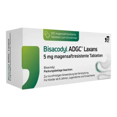 Bisacodyl ADGC® Laxans 5 mg gastrorezistentne tablete, 100 kom