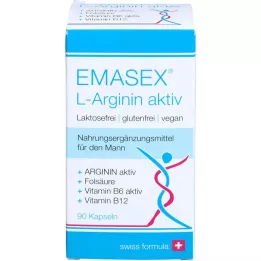EMASEX l-arginin aktivno kapsule, 90 sati