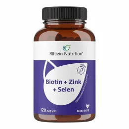 Biotin + cink + selen za kožu, kosu &amp; kapsule za nokte, 120 kom