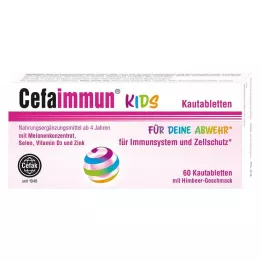 CEFAIMMUN KIDS Tablete za žvakanje, 60 kom