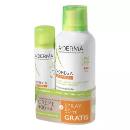 A-DERMA promo-kit EXOMEGA CONTROL krem+sprej, 1 ST