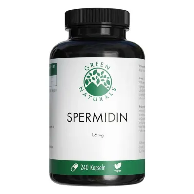 Green Naturals Spermidine 1,6 mg veganske kapsule, 240 kom