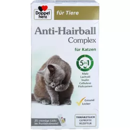 DOPPELHERZ za životinje Anti-Hairball Complex mačke, 25X10 g