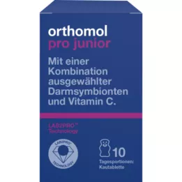 ORTHOMOL Pro junior tablete za žvakanje, 10 sati