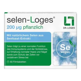 Selenium-Loges 200 µg biljne filmom obložene tablete, 60 kom