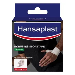 Hansaplast robusna sportska traka 2,5 cmx10 m bijela, 1 kom