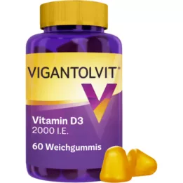 VIGANTOLVIT 2000, tj. Vitamin D3 meka guma, 60 ST