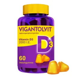 VIGANTOLVIT 2000 I.U. Vitamin D3 meke gume, 60 komada