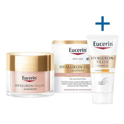 Eucerin Anti-Age Hyaluron Filler + Elasticity Rose LSF 30, 50 ml