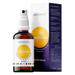 Melatonin Ashwagandha Mediakos sprej za spavanje veganski, 50 ml