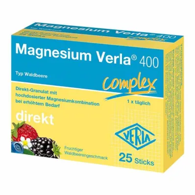 Magnesium Verla 400 Wild Berry Direct Granules, 25 kom