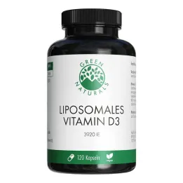 Green Naturals Vitamin D3 liposomalne visokodozne kapsule, 120 kom