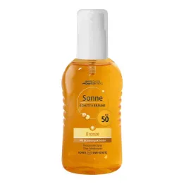 Zaštita od sunca & sprej za preplanulost na pumpicu bronze LSF 50, 200 ml