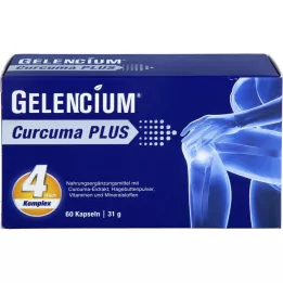 GELENCIUM Curcuma Plus visoko dozirana s Vit.C kapsulama, 60 kom
