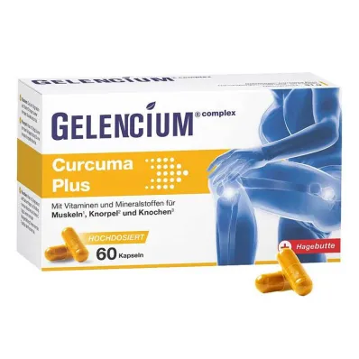 Gelencium Curcuma Plus visoke doze s vitaminom C kapsule, 60 kom