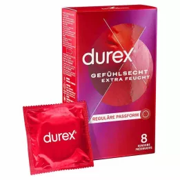 DUREX Feeling extra moist kondomi, 8 kom