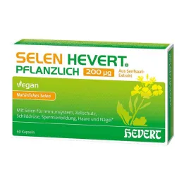 Selenium Hevert biljne kapsule 200 µg, 60 kom