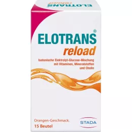 ELOTRANS reload elektrolit u prahu s vitaminima, 15X7,57 g