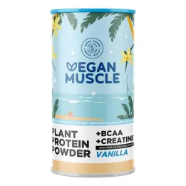 Vegan Muscle Protein Vanilla Protein + Kreatin u prahu (600 g)