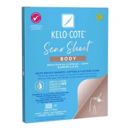 Kelo-Cote silikonsko tijelo od flastera za ožiljke, 1 kom