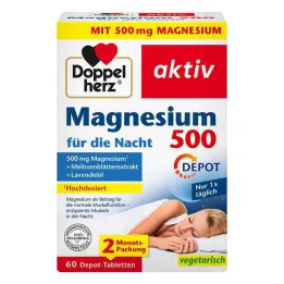 Doppelherz Magnesium 500 za noć tablete, 60 kom