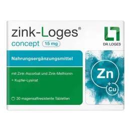 Zinc-Loges concept 15 mg gastrorezistentne tablete, 30 kom