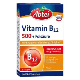 Abbey Vitamin B12 500 + folna kiselina tablete (30 komada)