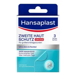 Hansaplast drugi flaster za zaštitu kože veliki, 3 komada
