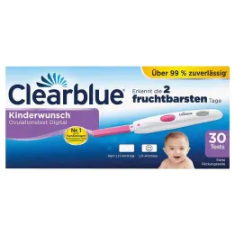 Clearblue Ovulacijski test plodnosti digitalni, 30 kom
