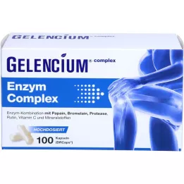 GELENCIUM Enzyme Complex visoke doze s bromelain caps., 100 kom
