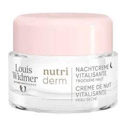 Widmer nutriderm Vitalisante noćna krema bez parfema, 50 ml