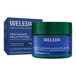 Weleda učvršćujuća noćna njega plavi encijan &amp; Edelweiss, 40 ml