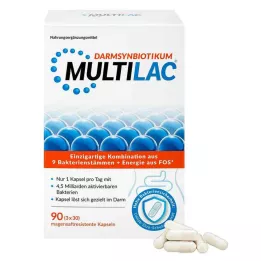 MULTILAC Intestinalni sinbiotik kapsule želučanog soka, 3X30 kom