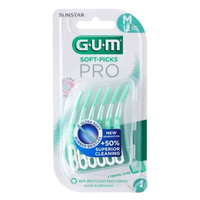 GUM SOFT-PICKS PRO Srednji (12 komada) GUM SOFT-PICKS PRO Srednji (12 komada)