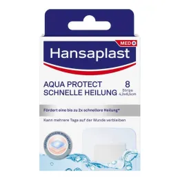 Hansaplast Aqua Protect flasteri, brzo zacjeljivanje, 8 kom