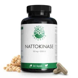 Green Naturals Nattokinase 100 mg kapsule veganske (365 komada)