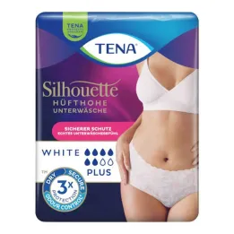 Tena Silhouette Plus L bijele hlače za inkontinenciju, 10 kom