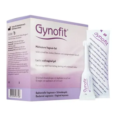 Gynofit vaginalni gel s mliječnom kiselinom, 12x5 ml